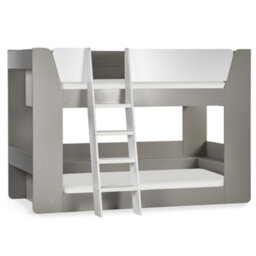 Julian Bowen Parsec 90Cm Single Taupe And White Bunk Bed - thumbnail 2