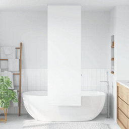 Walplus Shower Roller Blind 70X240 Cm Fabric Width 66 Cm