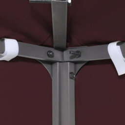 Walplus 2-Tier Gazebo Top Cover 310 G/ma 4X3 M Bordeaux - thumbnail 4