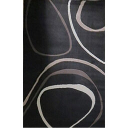Aspect Furniture Patina Modern Rug With Swirl/wave Pattern, Brown - thumbnail 2