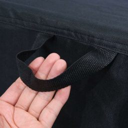 (Black 180X90) Waterproof Garden Furniture Cover, Round Table Outdoor Cover - thumbnail 4