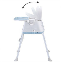 Adjustable 3-In-1 Baby Highchair Infant High Feeding Seat Toddler Table Chair Uk - thumbnail 5