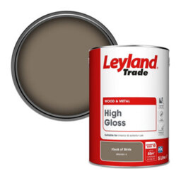 Leyland Trade Wood & Metal High Gloss Paint Flock Of Birds (Ppg1021-5) 5L - thumbnail 1