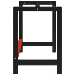 Walplus Work Bench Frame Metal 80X57X79 Cm Black And Red - thumbnail 3