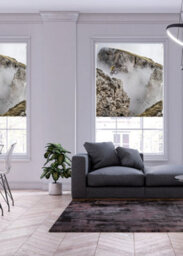 Lister Cartwright Photographic Blackout Roller Blinds For Bedroom Windows - (60 X 140 Cm) - Mountain Bike Scenic - thumbnail 2