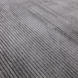 Charcoal Plain Striped 11mm Pile Anti-Shed Rug For Bedroom, Dining Room, Stain-Resistant Modern Area Rug-120Cm X 170Cm - thumbnail 3