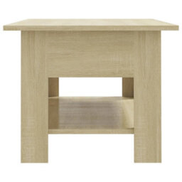 Berkfield Coffee Table Sonoma Oak 102X55X42 Cm Engineered Wood - thumbnail 4