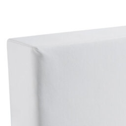 Beliani Divan Bed Faux Leather President 180 X 200 Cm (Eu Super King) White - thumbnail 6