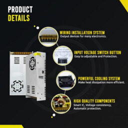 Universal Ip20 Dc 12V Ac 100-240V 36 Watts Led Driver Power Supply Switching Transformer For Display Outdoor Led Strip Light,radio - thumbnail 5