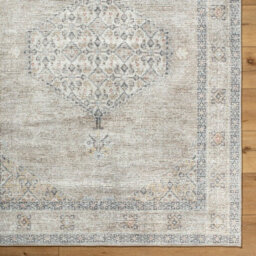 Livabliss Becki Owens Lila-Vintage Grey Brown Blue Traditional Boho Living Dining Bedroom Rug 160 X 213 Cm Easy Care, Non Shedding - thumbnail 7