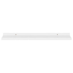 Vidaxl Wall Shelves 4 Pcs White 80X9X3 Cm - thumbnail 4