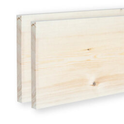 Arranwood 9X1 Inch Spruce Planed Timber (L)900mm (W)219 (H)21mm Pack Of 2 - thumbnail 2