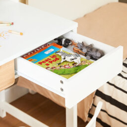 Sobuy Fwt106-W, Home Office Table Desk Computer Desk Workstation With Storage Shelf,white,w100Xd60Xh94 - thumbnail 8