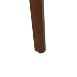 Beliani Set Of 2 Dining Chairs Diana Wood Dark Brown - thumbnail 8
