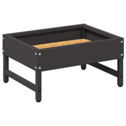 Walplus Black Bird Feeder 34X26X16Cm Cold-Rolled Steel, 3Kg Capacity, 2 Vegetable Nail Holders - thumbnail 3