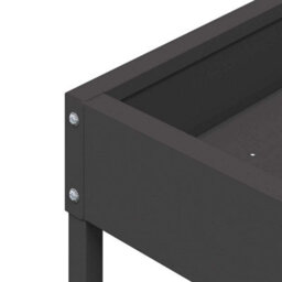 Walplus Black Bird Feeder 34X26X16Cm Cold-Rolled Steel, 3Kg Capacity, 2 Vegetable Nail Holders - thumbnail 7