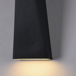 Luminosa Lighting Luminosa Times Square Integrated Led Wall Lamp Black, Ip54 - thumbnail 5