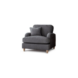 Piper Arm Chair Manhattan Charcoal - thumbnail 2