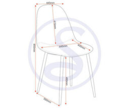 Seconique Marlow Dining Set White Marble Effect With 4 Brown Faux Leather Chairs - thumbnail 4