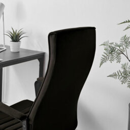 Furniturebox Uk Centro Brown Velvet Reclining Office Chair - thumbnail 6