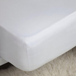 Belledorm 200 Thread Count Cotton Percale Ultra Deep Fitted Sheet White (Superking) - thumbnail 2