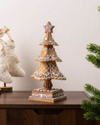 WeRChristmas Gingerbread Christmas Tree Decoration, 32 Cm - thumbnail 3
