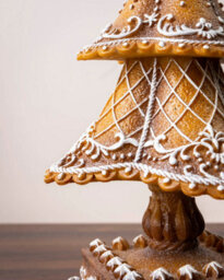 WeRChristmas Gingerbread Christmas Tree Decoration, 32 Cm - thumbnail 5