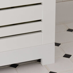 Sobuy Bzr44-W,  Tall Cupboard Bathroom Storage Cabinet With 3 Shelves And 2 Doors,white,w60Xd30Xh160 - thumbnail 7