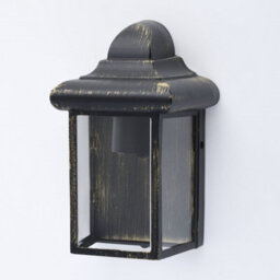 CGC Lighting Cgc Outdoor Outside Wall Light Lantern Clear Diffuser Antique Bronze Traditional Porch - thumbnail 6