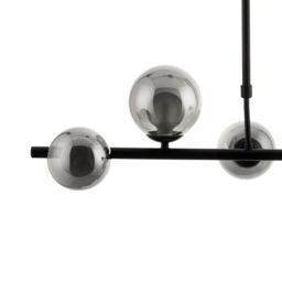 Cole Black 5 Lamp Led Pendant Ceiling Light - thumbnail 3