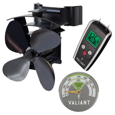 Valiant Remora Magnetic Flue Pipe Fan, Moisture Meter And Magnetic Thermometer - image 1