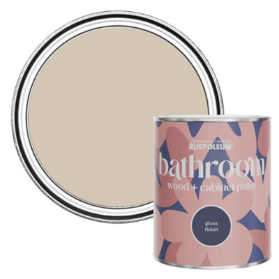 Rust-Oleum Butterscotch Gloss Bathroom Wood & Cabinet Paint 750Ml - image 1