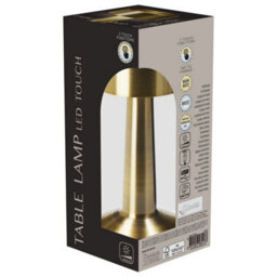 Urbn-Living Urbnliving Rechargeable Led Touch Table Lamp With Usb Charging - Gold Set Of 2 - thumbnail 7