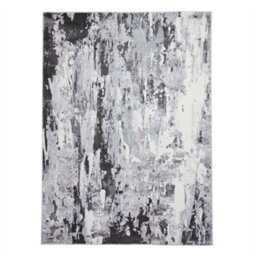 Grey Abstract Modern Easy To Clean Abstract Rug For Dining Room-160Cm X 220Cm - thumbnail 6