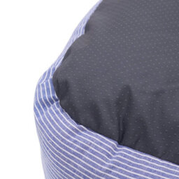 Rosewood Pet Bed Blue Sky Stripe Medium Square Bed - thumbnail 3
