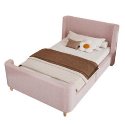 Single Velvet Cosmic Pattern Bed - thumbnail 6