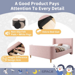Single Velvet Cosmic Pattern Bed - thumbnail 5