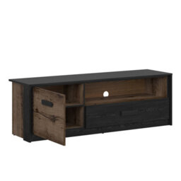 Heze Furniture Kassel Contemporary Style Modern Tv Unit With Storage - thumbnail 3