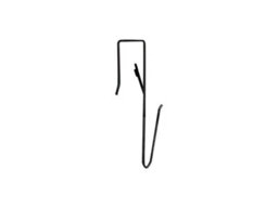 Sisi UK Sawtooth Picture Frame Hangers Black Metal Clip Over Hooks For 2 To 3mm Backing Boards Photo Frame Hanging Kit 20 Pack - thumbnail 2