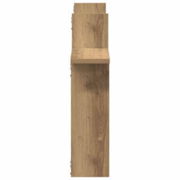 Walplus Wall Shelves 2 Pcs Artisian Oak 50X12X50 Cm Engineered Wood - thumbnail 5