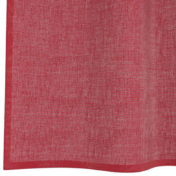Berkfield Voile Curtains With Rod Pockets 2 Pcs Wine Red - thumbnail 6