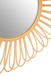 Orsina Batu Natural Rattan Wall Mirror - thumbnail 3