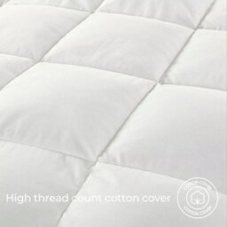 MHG Living Duck Feather & Down Duvet 13.5 Tog - T220 Down-Proof Cotton Cover, Hypoallergenic - Double - thumbnail 5