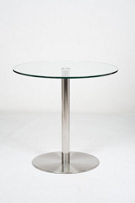 That's Furniture Target 80Cm Small Round Glass Dining Table - image 1