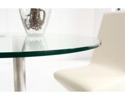 That's Furniture Target 80Cm Small Round Glass Dining Table - thumbnail 4