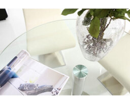 That's Furniture Target 80Cm Small Round Glass Dining Table - thumbnail 7