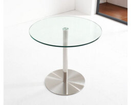 That's Furniture Target 80Cm Small Round Glass Dining Table - thumbnail 3