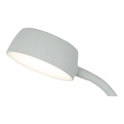 GoodHome Auklet Round Matt Grey Integrated Led Table Lamp - thumbnail 4