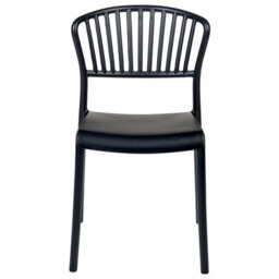 Beliani Set Of 4 Garden Chairs Gela Black - thumbnail 6