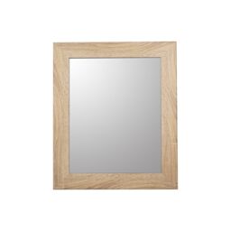 Andino Natural Light Oak Effect Woodgrain Rectangular Wall-Mounted Framed Mirror, (H)61Cm (W)51Cm - thumbnail 2